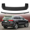 2013-2021 ジープ グランドチェロキー R スタイル リアルーフスポイラー + テールゲート ミッドウィング R STYLE REAR ROOF SPOILER + TAIL GATE MID WING FOR 2013-2021 JEEP GRAND CHEROKEE