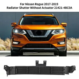 ブラック ラジエーター シャッター アクチュエーターなし 21421-4BC0A 2017-2019 日産ローグ用 Black Radiator Shutter Without Actuator 21421-4BC0A For 2017-2019 Nissan Rogue