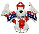 フェアリング ABS インジェクション 2013-2020 CBR 600RR F5 ボディワークセットに適合 レッド ブルー ホワイト Fairing ABS Injection Fit for 2013-2020 CBR 600RR F5 Bodywork Set Red Blue White(2)