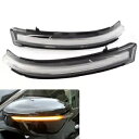 クリア LED サイドミラーダイナミックターンシグナルライト日産ムラーノナバラエクストレイル Clear LED Side Mirror Dynamic Turn Signal Light For Nissan Murano Navara X-Trail