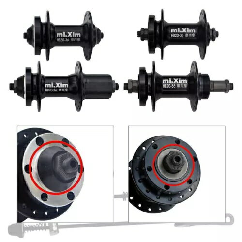 32/36H MTB マウンテンバイク ディスクブレーキ ボールベアリング ネジ式/カセットハブ 5-10S 32/36H MTB Mountain Bike Disc-brake Ball-bearing Threaded/Cassette Hubs 5-10S