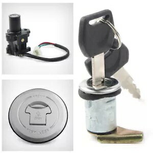 ホンダ FMX650 05-06 05 CB250 ガス燃料キャップカバー点火スイッチロックキーセット For Honda FMX650 05-06 05 CB250 Gas Fuel Cap Cover Ignition Switch Lock Key Setのサムネイル