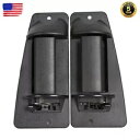 1 ペアリアアウトサイドドアハンドル 99-07 シボレーシルバラード GMC シエラ拡張キャブ用 1Pair Rear Outside Door Handle...