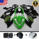 グリーン ABS ボディワークフェアリングキット KAWASAKI Ninja 400 2018-2022 2019 EX400 + ボルト Green ABS Bodywork Fairing Kit For KAWASAKI NINJA 400 2018-2022 2019 EX400+Bolts(2)