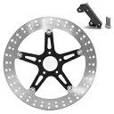 14インチ フローティングビッグブレーキローターキット フロント左 ハーレーダイナ 06-17 ソフテイル 15-17用 14" Floating Big Brake Rotor Kit Front Left for Harley Dyna 06-17 Softail 15-17