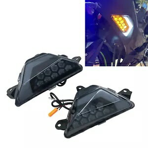 LED ターンシグナルライト KAWASAKI Ninja 300 2013-17 400 650 ZX-6R ZX-25R スモーク LED Turn Signal Light For KAWASAKI NINJA 300 2013-17 400 650 ZX-6R ZX-25R Smoked