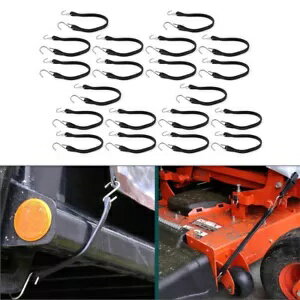 15 インチの高耐久ゴム製タープストラップはフック付きバンジーコードを固定します GZ 15