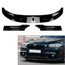 フロントバンパーリップスポイラースプリッター BMW 5 シリーズ F10 F11 M スポーツ 2011-2017 Front Bumper Lip Spoiler Splitter For BMW 5 Series F10 F11 M Sport 2011-2017(2)