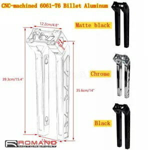 1-1/8 インチハンドルバークランプ高さ 14 インチプルバックライザーハーレー FXBR FXFBS FXLRST 用 1-1/8