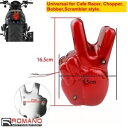 カスタムオートバイはさみハンド LED テールライトストップランプカフェレーサーボバー Custom Motorcycle Scissors Hand LED Tail Light Stop Lamps For Cafe Racer Bobber(2)