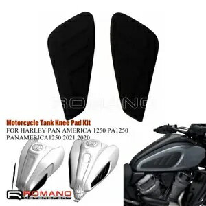 ハーレーパンアメリカ 1250 PA1250 2020 2021 2022 オートバイのタンク膝パッドキット For Harley PAN AMERICA 1250 PA1250 2020 2021 2022 Motorcycle Tank Knee Pad Kit