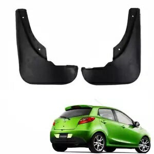 リアマッドフラップスプラッシュガード MAZDA2 マツダ 2 デミオ ハッチバック 5 DR 2009-2014 REAR MUD..