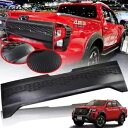 リアテールゲートフードマットブラックカバー 日産ナバラ フロンティア PRO4X 2020-2022用 REAR TAILGATE HOOD MATTE BLACK COVER FOR NISSAN NAVARA FRONTIER PRO4X 2020-2022