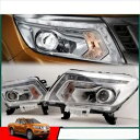 RH LH 純正ヘッドランプライト LED 日産ナバラ Np300 D23 2014-2019 ピックアップ RH LH Genuine Head Lamp L...