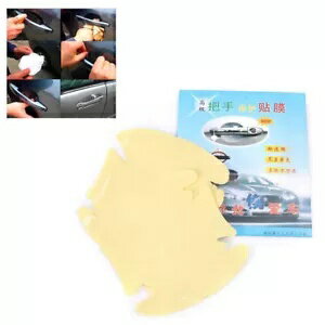 4 ピース/セットドアハンドル傷防止保護クリア目に見えないカーフィルム保護- 4pcs / Set Door Handle ..