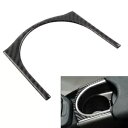 インテリアアームレストカップホルダーカバートリム トヨタ プリウス 2012-2015 カーボンブラック- Interior Armrest Cup Holder Cover Trim for Toyota Prius 2012-2015 Carbon Black-