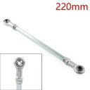 220mm ボールジョイントスクリュータイロッドは、ATV ゴーカートバギーダートピットバイクに適合します。 220mm ball joint screw tie rod fits ATV go kart buggy dirt pit bike-