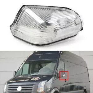 フォルクスワーゲン クラフター I 2006-18 用の白熱ランプなしの左バックミラーインジケーター- Left rear-view mirror indicator without incandescent lamp for Volkswagen Crafter I 2006-18-