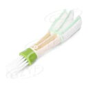 エアコン吹き出し口双頭車洗浄ブラシ屋内多機能- Air Conditioning Outlet Double Head Car Cleaning Brush I...