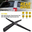 リア ワイパー アーム & ブレード 2012-2016 クライスラー タウン & カントリー ダッジ グランド キャラバン用 Rear Wiper Arm &...