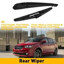 リアワイパーアーム & ブレードクライスラータウン & カントリーダッジグランドキャラバン 08-10 US Rear Wiper Arm & Blade Fo...