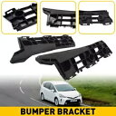 バンパーブラケットペア 10-15 トヨタ プリウスプラグイン運転席&助手席用 Bumper Bracket Pair For 10-15 Toyota Prius Plug-In Driver & Passenger Side