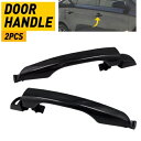 LH RH ブラックアウトサイドドアハンドルフロントヒュンダイ 2017-2020 エラントラ 82651-F2010 LH RH Black Outside Door Handle Front For Hyundai 2017-2020 Elantra 82651-F2010