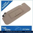 ?日産ムラーノ 06-08 サンバイザー ベージュ左運転席側、ランプ付きに適合。 ?Fit For Nissan Murano 06-08 Sun Visor Beige Left Driver side With Lamp