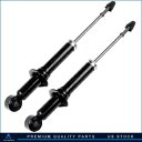 リア左右ショックストラット 2 個ペア 2004-2009 トヨタ プリウス 1.5L l4 FWD に適合 Rear Left Right Shocks Struts Pair of 2 Fits 2004-2009 Toyota Prius 1.5L l4 FWD