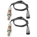 O2 酸素 02 センサー 2 個 2001-2003 トヨタ プリウス 1.5L アップストリーム + ダウンストリーム用 O2 Oxygen 02 Sensor 2Pcs for 2001-2003 Toyota Prius 1.5L Upstream + Downstream