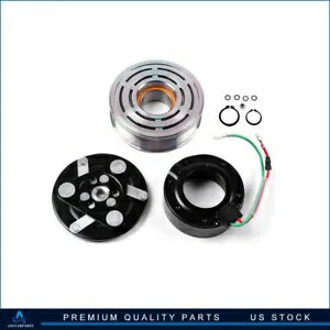 A/C コンプレッサークラッチキットベアリングコイルプレートプーリー 07-14 ホンダ CR-V CRV A/C Compr..