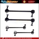 トヨタ ハイランダー ヴェンザ ソララ用 フロント & リア スタビライザー スウェイ バー エンド リンク 4PC 4PC Front & Rear Stabilizer Sway Bar End Link for Toyota Highlander Venza Solara