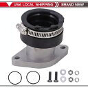 インテークマニホールドキャブレターブーツ 1999-2004 ヤマハベアトラッカー 250 YFM250 ATV Intake Manifold Carbure...