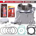 449cc シリンダーピストンガスケットキット ヤマハ YFZ450 5TG-11633 2004-2009 2012-2013用 449cc Cylinder Piston Gasket Kit for Yamaha YFZ450 5TG-11633 2004-2009 2012-2013(2)