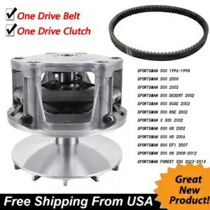 プライマリドライブクラッチ ベルト付き ポラリス スポーツマン 500 4x4 HO 1996-2013 1321976 Primary Drive Clutch w/ Belt For Polaris Sportsman 500 4x4 HO 1996-2013 1321976