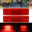 2411450 2x UTV リアストップテールライト ポラリスレンジャー 400/500/570/800 2011-2017用 2411450 2x UTV Rear Stop Tail Light for Polaris Ranger 400/500/570/800 2011-2017