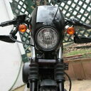 フロントヘッドライトフェアリングマスク ハーレースポーツスターダイナFX XL ローライダー1973年以降用 Front Headlight Fairing Mask For Harley Sportster Dyna FX XL Low Rider 1973-up