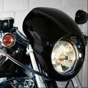 ヘッドライトフェアリングマスクハーレースポーツスターダイナFX XL 883フロントカウルフォークカフェ用 Head Light Fairing Mask For Harley Sportster Dyna FX XL 883 Front Cowl Fork Cafe
