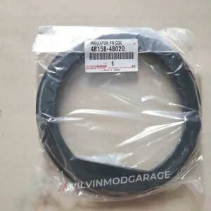 純正フロントコイルスプリングインシュレーター 03-12 トヨタ ハリアー 48158-48020 日本 OEM Genuine Front Coil Spring Insulator 03-12 Toyota Harrier 48158-48020 Japan OEM