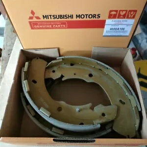 本物の 2014-2017 いすゞ MU-X MUX 2.5L 4JK1-TCX リアブレーキシュー 4600A106 OEM Genuine 2014-2017 Isuzu MU-X MUX 2.5L 4JK1-TCX Rear Brake Shoe 4600A106 OEM