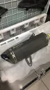 アクラポビッチ ブラック マフラー ヤマハ Xmax 250 Xmax 300 オリジナル エキゾースト Akrapovic Black Muffler Yam...