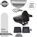 アドバン ブラック カイエン キング ツアー パック 荷物 97+ ハーレーダビッドソン ツーリング用 Advan Blackened Cayenne King...
