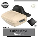 サンドカモデニム 97+ ハーレー/ソフテイル用 Advanblack Rushmore King Tour Pak Pack SAND CAMO DENIM ...