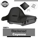 ラッシュモア レイザー ツアー パック ラップアラウンド ハーレー/ソフテイル 97+ BLACKENED CAYENNE Rushmore Razor Tou...