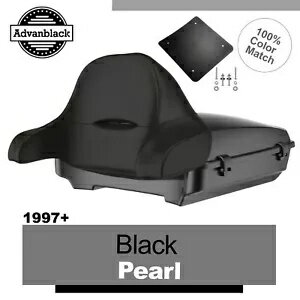 Rushmore Razor ツアー パック ラップアラウンド ハーレー/ソフテイル 97+ ブラック パール Rushmore R..