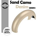 サンドカモデニム 21インチ リビールラッパーハガー フロントフェンダー 09+ ハーレーツーリング用 Sand Camo Denim 21