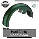 ハード キャンディ カメレオン 21 インチ リビール ラッパー ハガー フロントフェンダー ハーレー 09+用 Hard Candy Chameleon 21" Reveal Wrapper Hugger Front Fender For Harley 09+