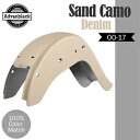 サンドカモデニムチョロビクラチカーノスタイルリアフェンダーハーレーソフテイル 00-17 SAND CAMO DENIM Cholo Vicla Chicano...