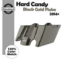 ハードキャンディーブラックゴールドフレーク拡張ストレッチサドルバッグボトムスハーレー14+用 Hard Candy Black Gold Flake Exten...