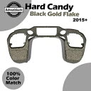 ハードキャンディーブラックゴールドフレークインナーフェアリングはハーレーツーリングロードグライド15+に適合します Hard Candy Black Gold ...